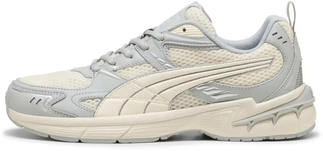 PUMA Milenio Tech 2000 Baskets - Lichtgrijs/Wit - Maat 40