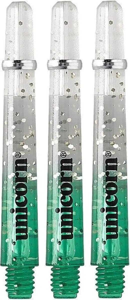 Unicorn Gripper 4 Two-Tone Green Dart Shafts 78985