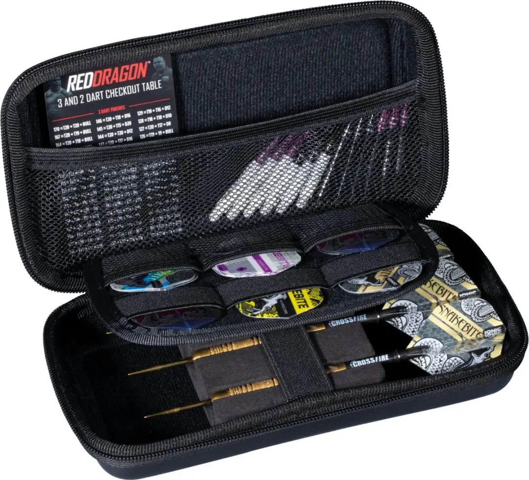 Red Dragon Peter Wright Double World Champion Super Tour Case - X0675