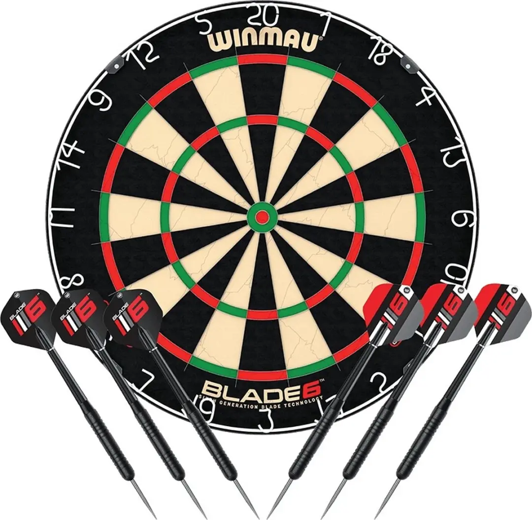 Winmau Blade 6 Dartbord Set
