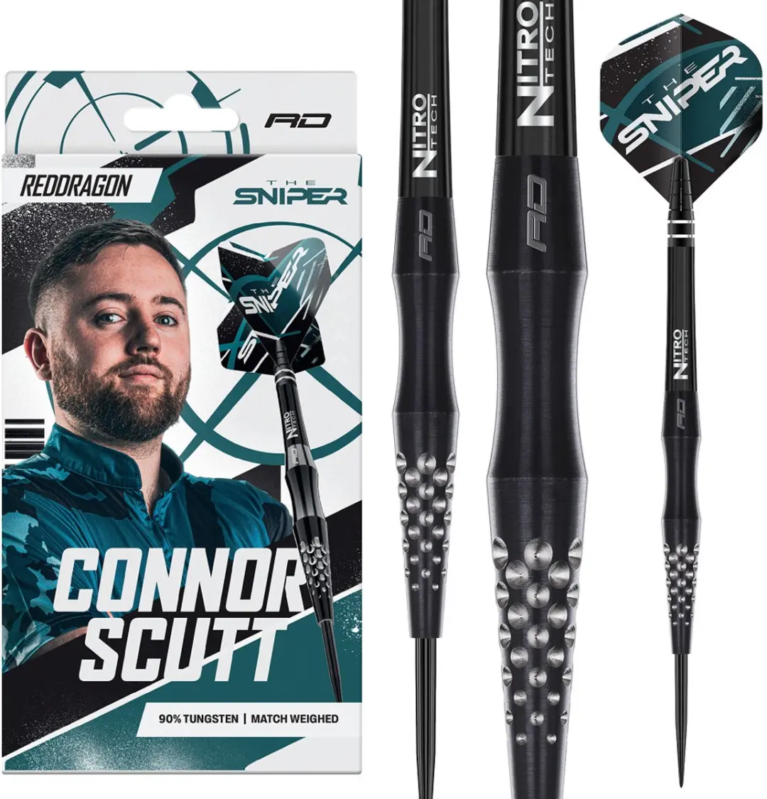 Red Dragon Connor Scutt 90% Dartpijlen