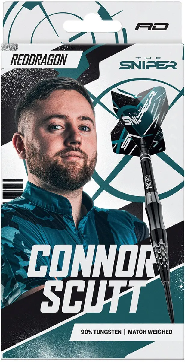 Red Dragon Connor Scutt 90% Dartpijlen - 3 Stuks