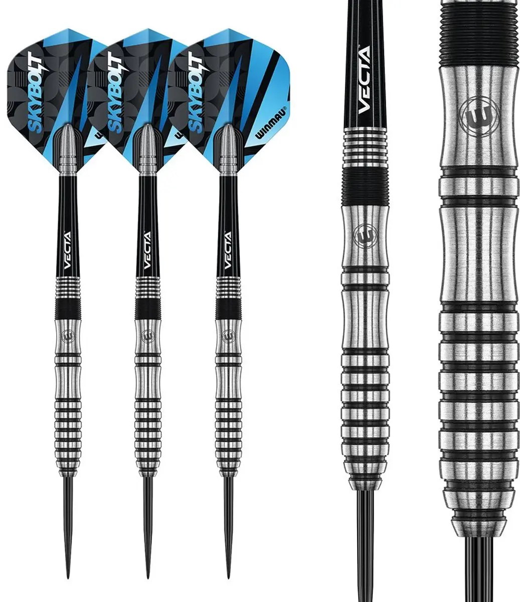 Winmau Skybolt Scalloped 90% Dartpijlen - 3 Stuks