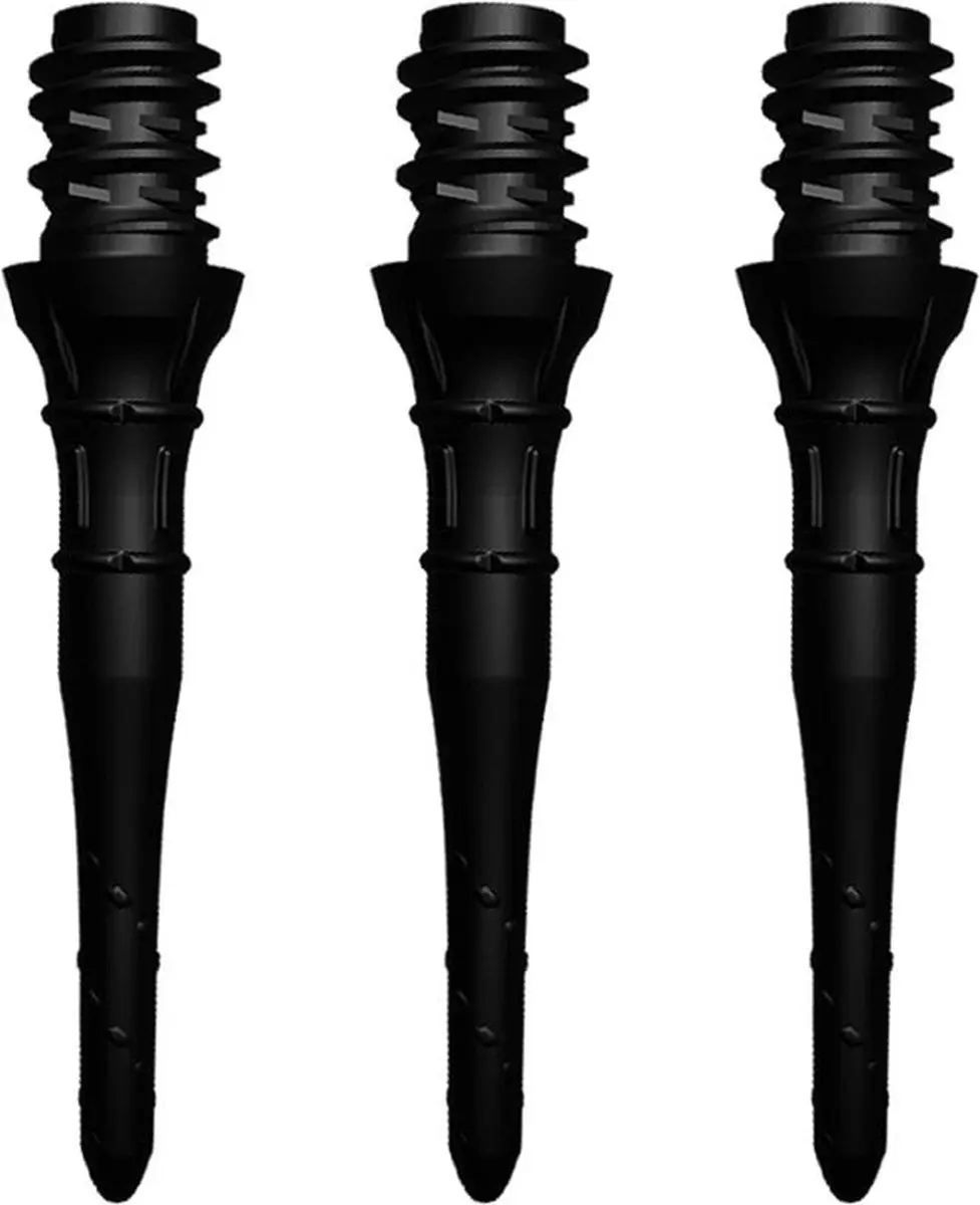 L-Style Premium ShortLip 2BA Soft Tips LP1201 - Zwart