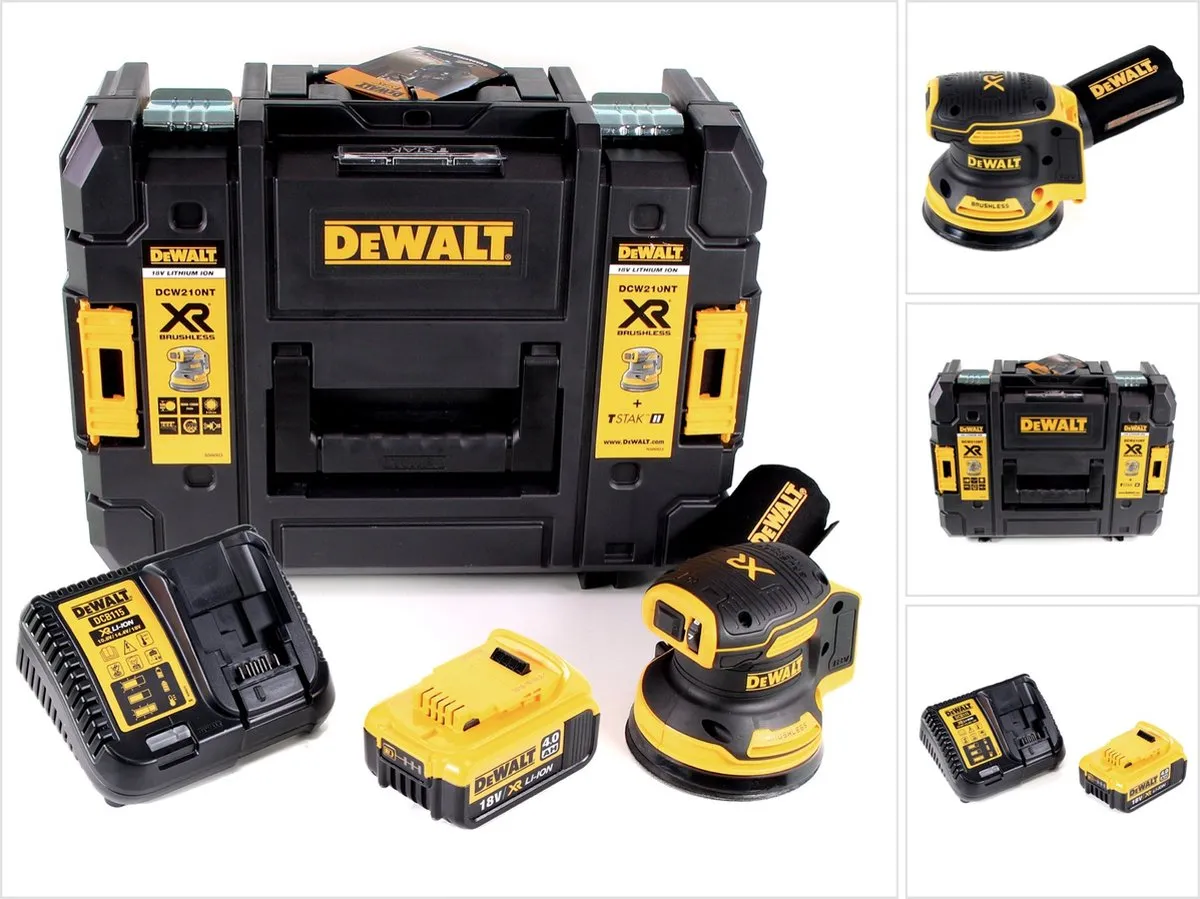 DeWalt DCW 210 M1 Excentrische Schuurmachine 18V