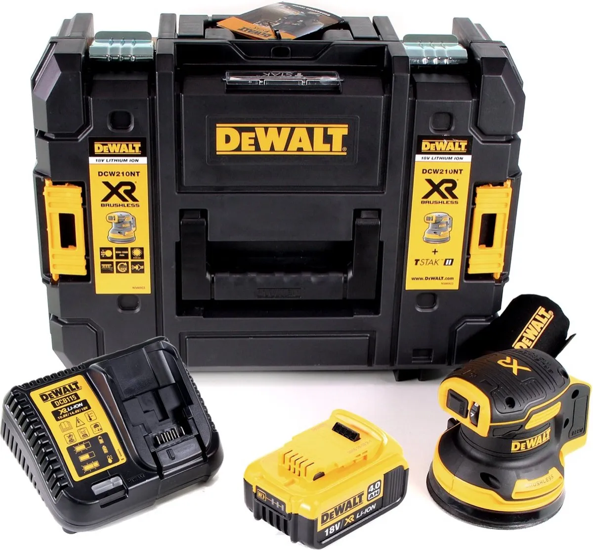 DeWalt DCW 210 M1 Excentrische Schuurmachine 18V - 12.000 tpm - 125mm - afbeelding 5 van 5