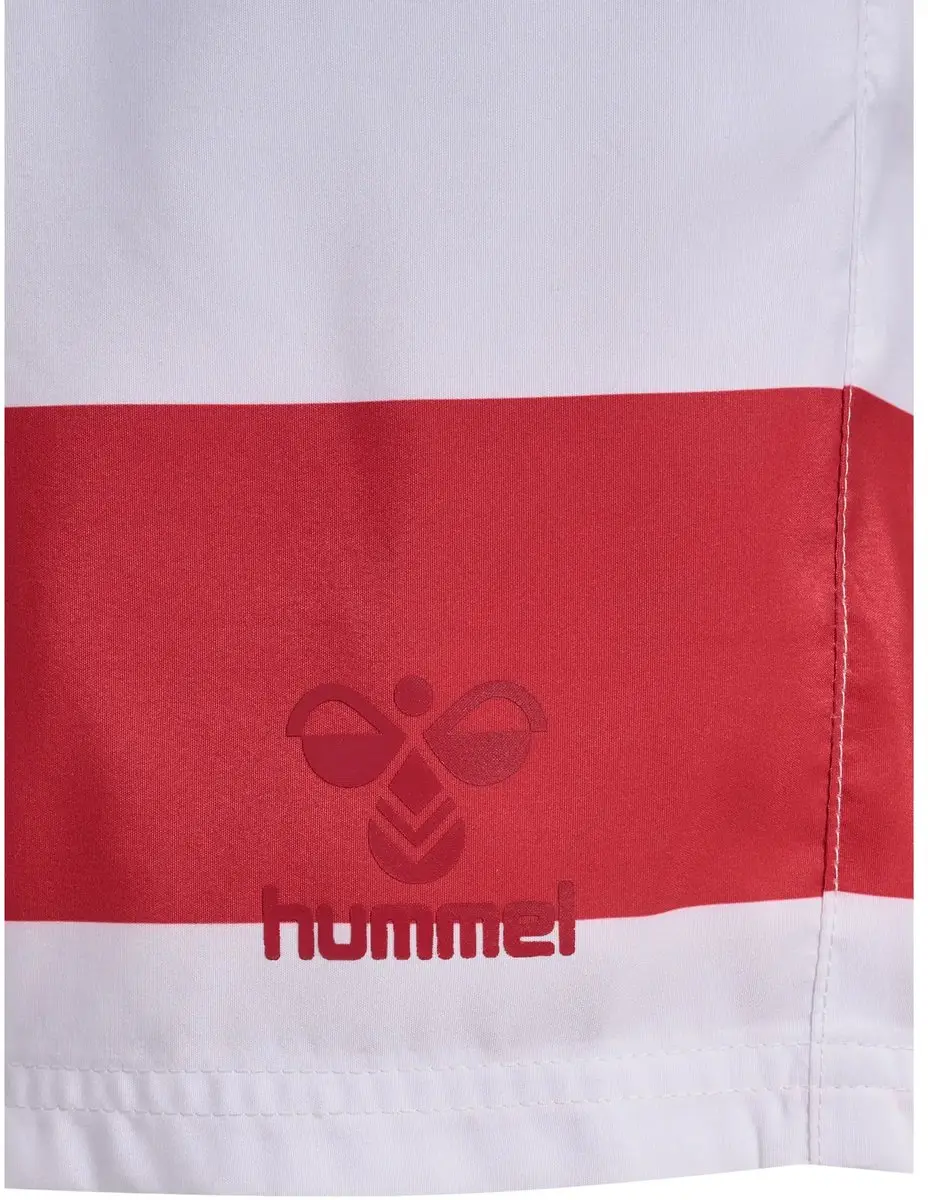 Hummel DBU Fan 24 Zwemshort - XL - Tango Red/White