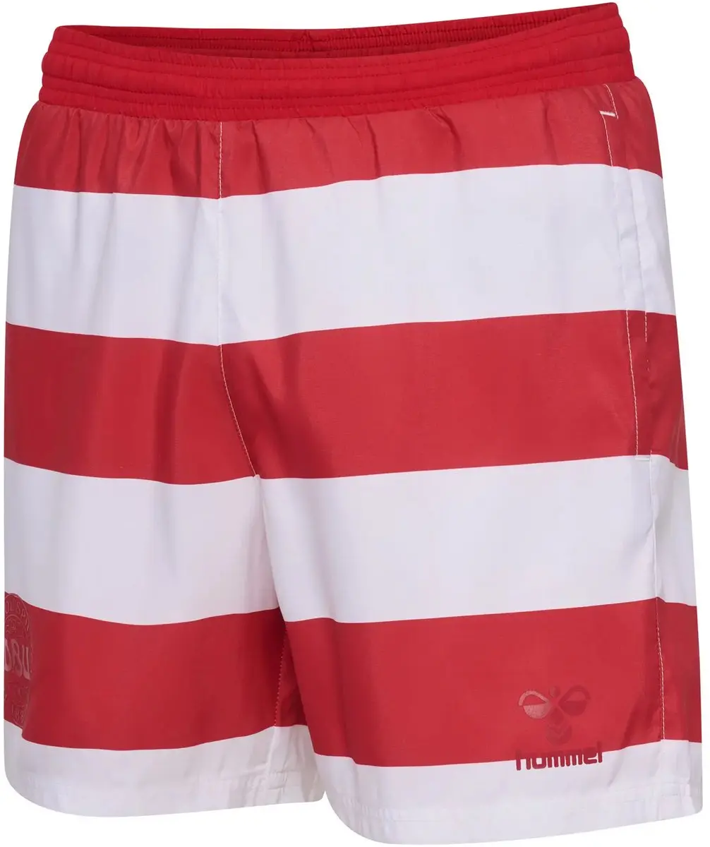 Hummel DBU Fan 24 Zwemshort - XL - Tango Red/White