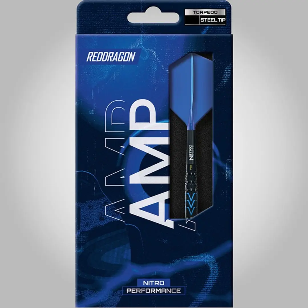Red Dragon Amp Torpedo Dartpijlen 3 Stuks - Zwart/Blauw