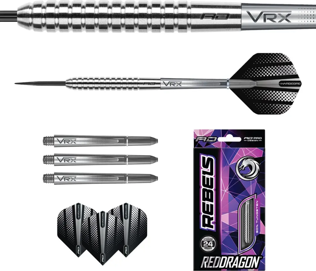 Red Dragon Rebel V2 Dartpijlen 3 Stuks - RDD2463 - afbeelding 6 van 6