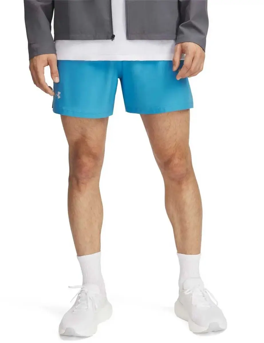 Under Armour Launch 5" Short - S - Ether Blue - afbeelding 6 van 6