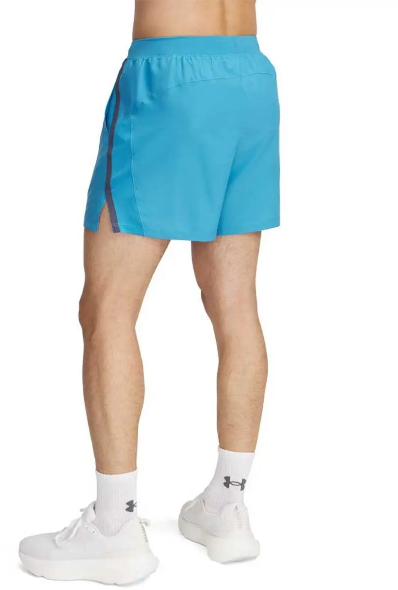 Under Armour Launch 5" Short - S - Ether Blue