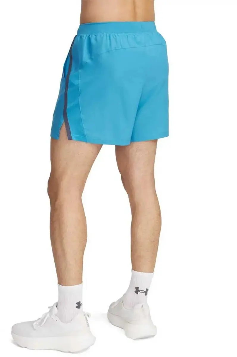 Under Armour Launch 5" Short - S - Ether Blue