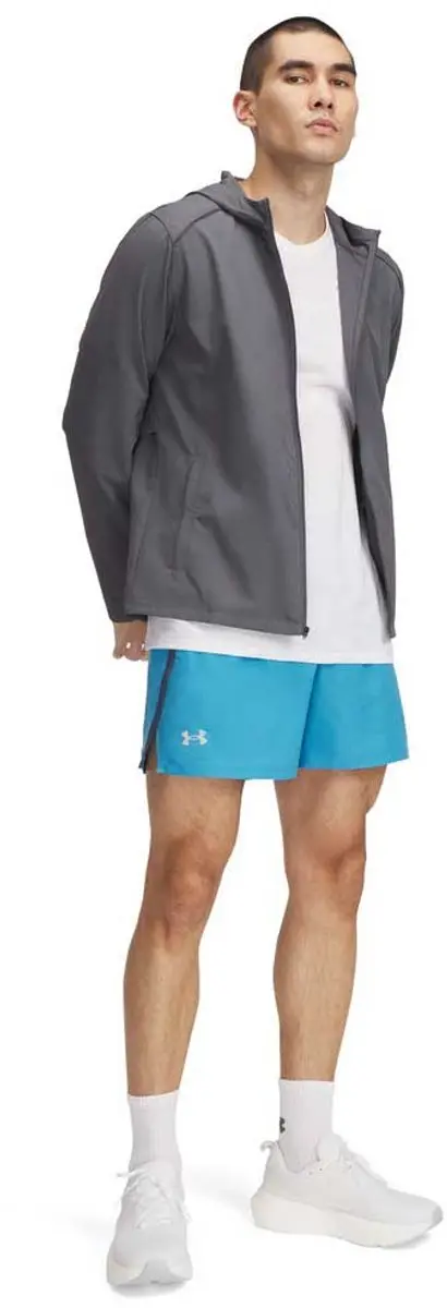 Under Armour Launch 5" Short - S - Ether Blue