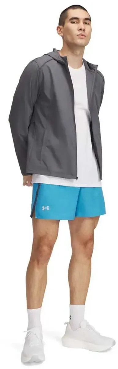 Under Armour Launch 5" Short - S - Ether Blue