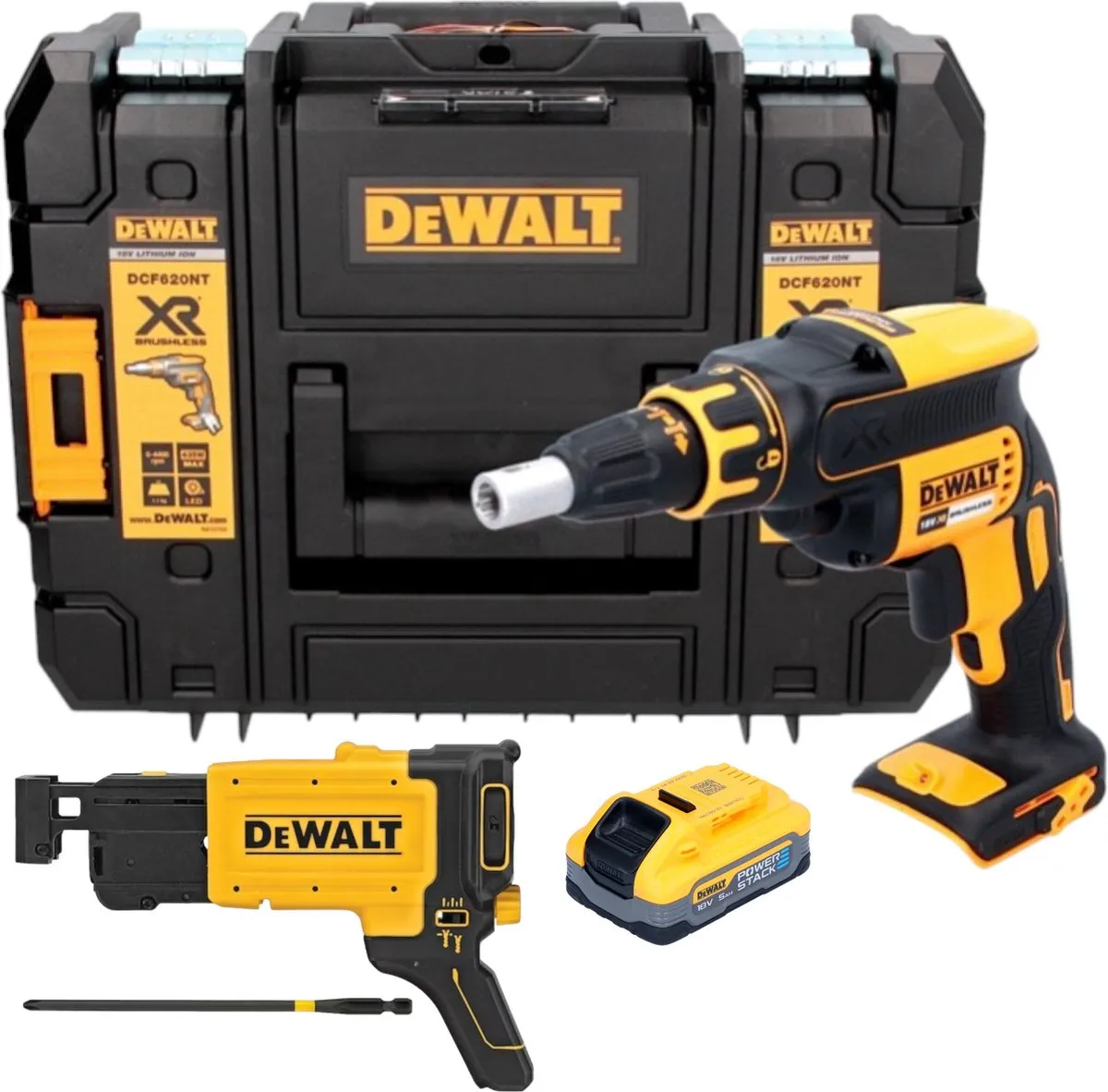 DeWalt DCF 620 NT Droogbouwschroevendraaier 18V 30Nm