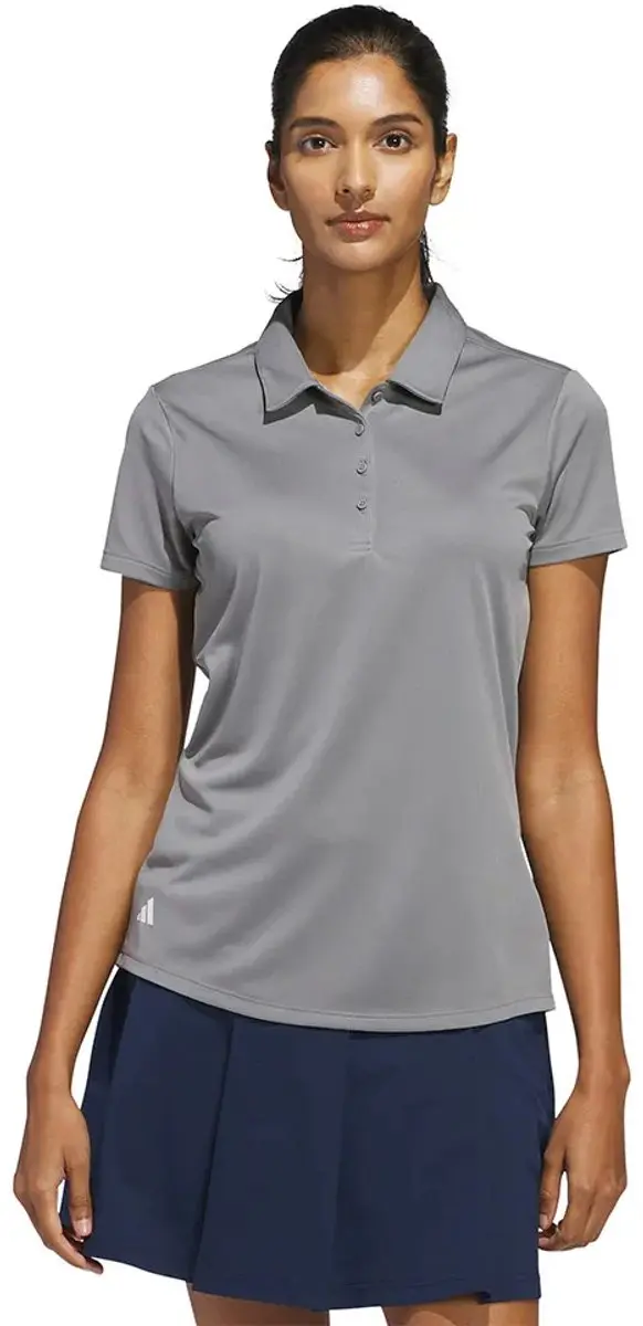 Adidas Solid Performance Poloshirt Dames L