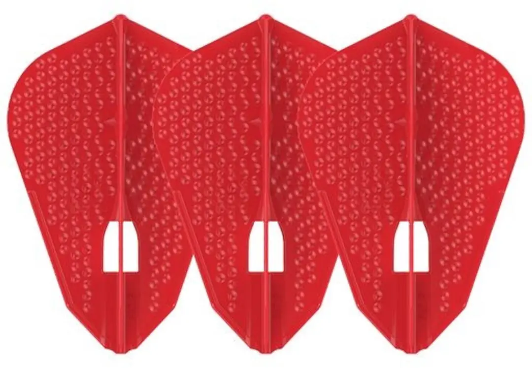L-Style Champagne L9D Dimple Fantail Dart Flights FP4904 - 3 Stuks