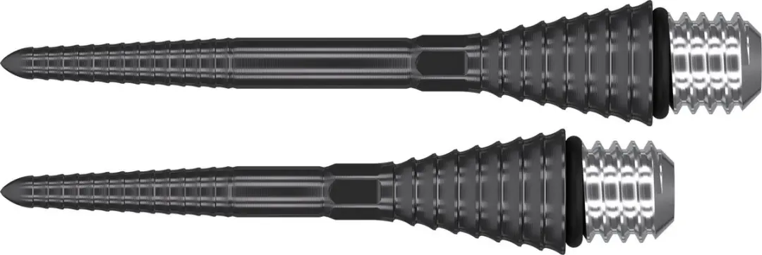 Target Titanium Grooved Swiss Point 26mm - Zwart - 3 Stuks