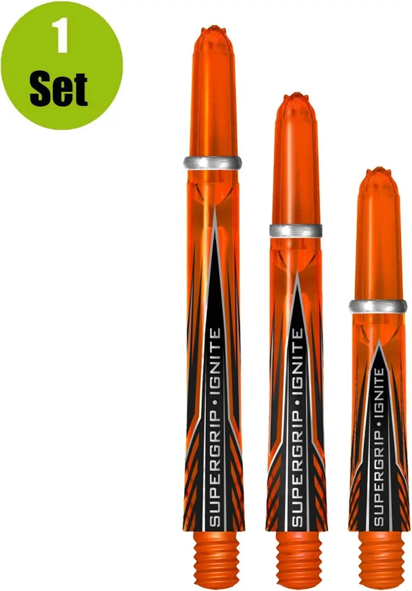Harrows Supergrip Ignite SH1026 Dart Shafts - 3 Stuks - Oranje