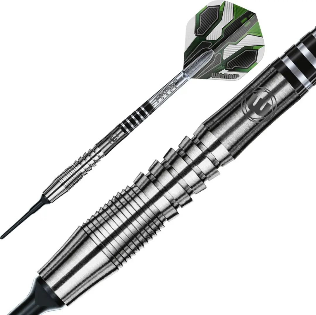 Winmau Sniper Soft Tip Darts 18g - 3 Stuks - Groen/Zilver/Zwart