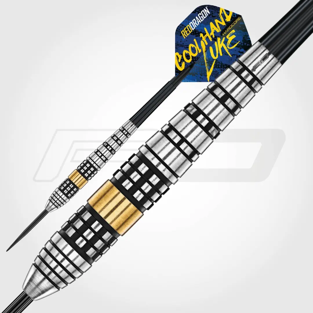 Red Dragon Luke Humphries Brass Signature Edition Dartpijlen - 3 Stuks