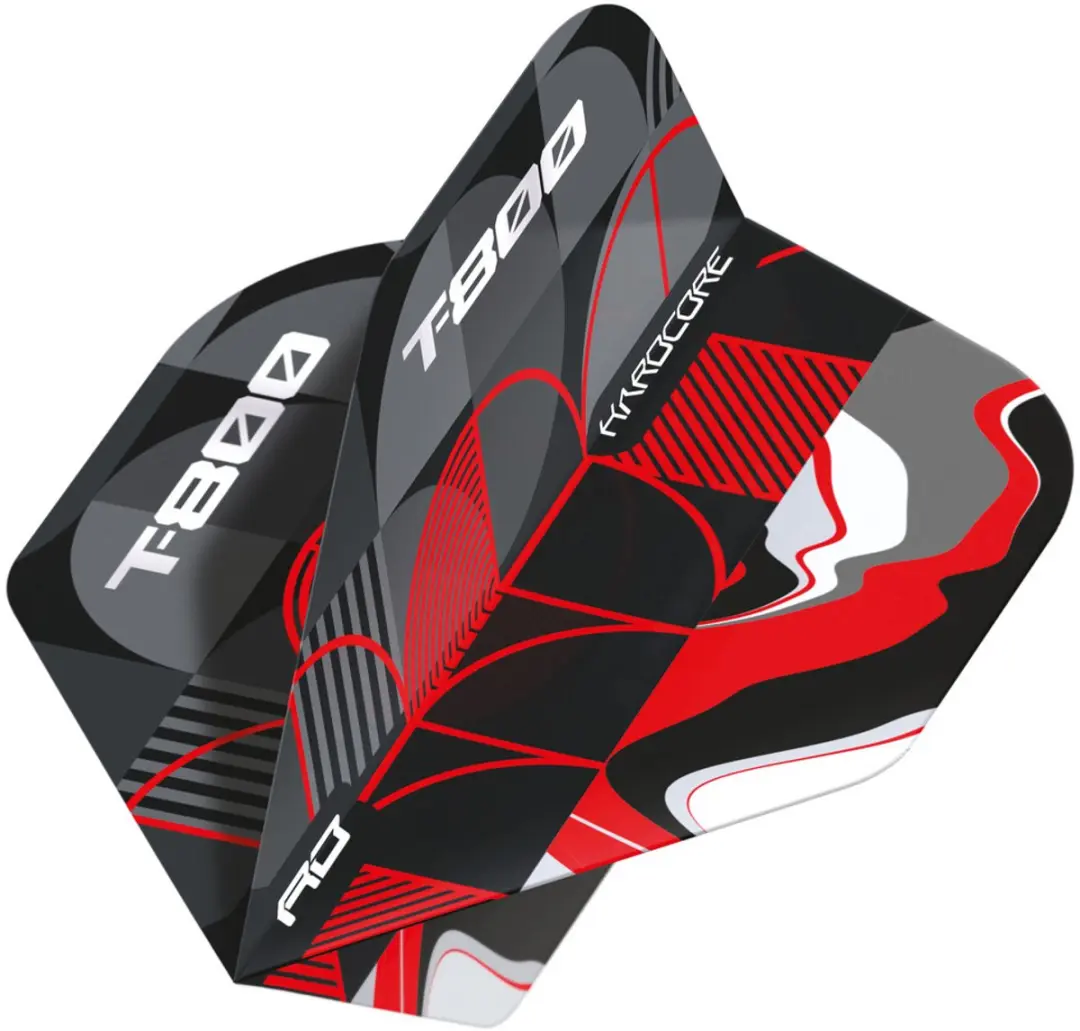 Red Dragon Hardcore Premium Gold T-800 Dart Flights TF8131 - 3 Stuks