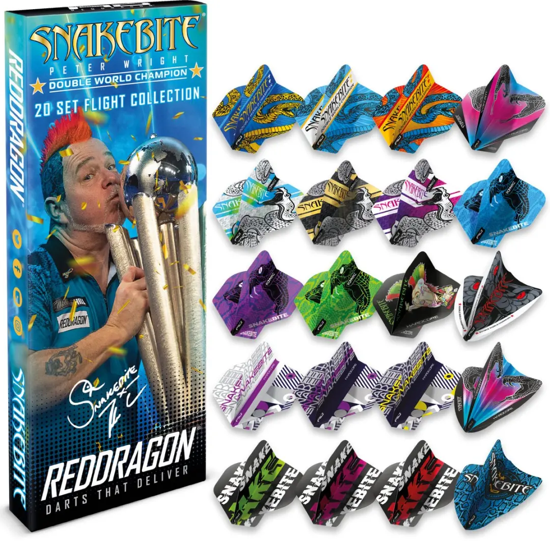 Red Dragon Peter Wright Snakebite Dart Flights