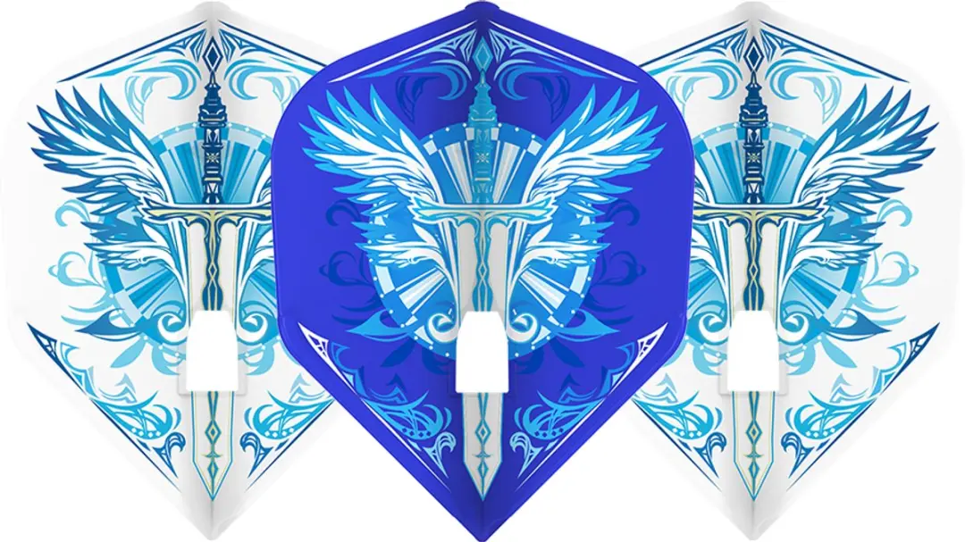 L-Style Champagne Flight L3 Shape Tetsuya Fujiwara Mix Dart Flights