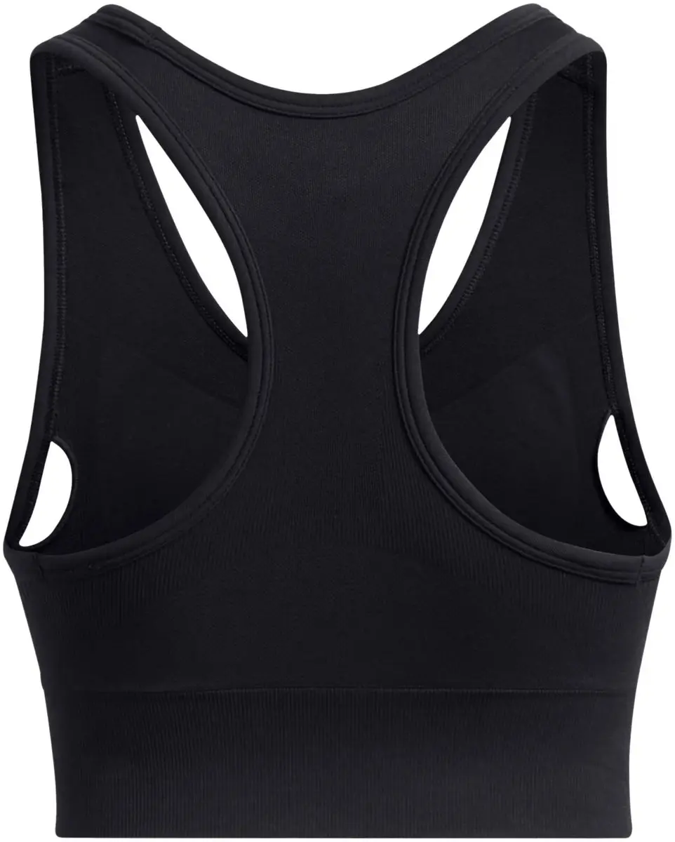 Under Armour Vanish Naadloze Midden BH - Zwart M