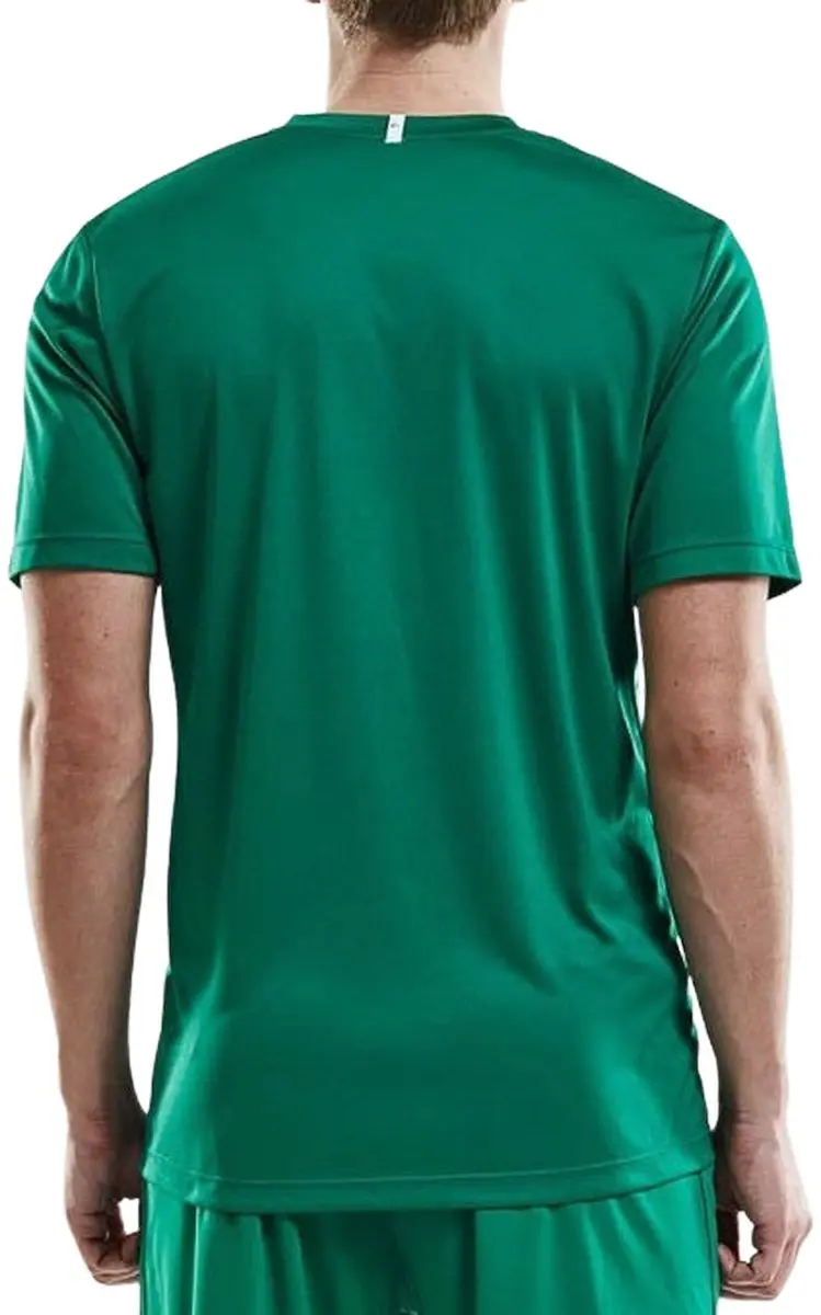 Craft Squad Solid Shirt Heren - S - Groen/Wit