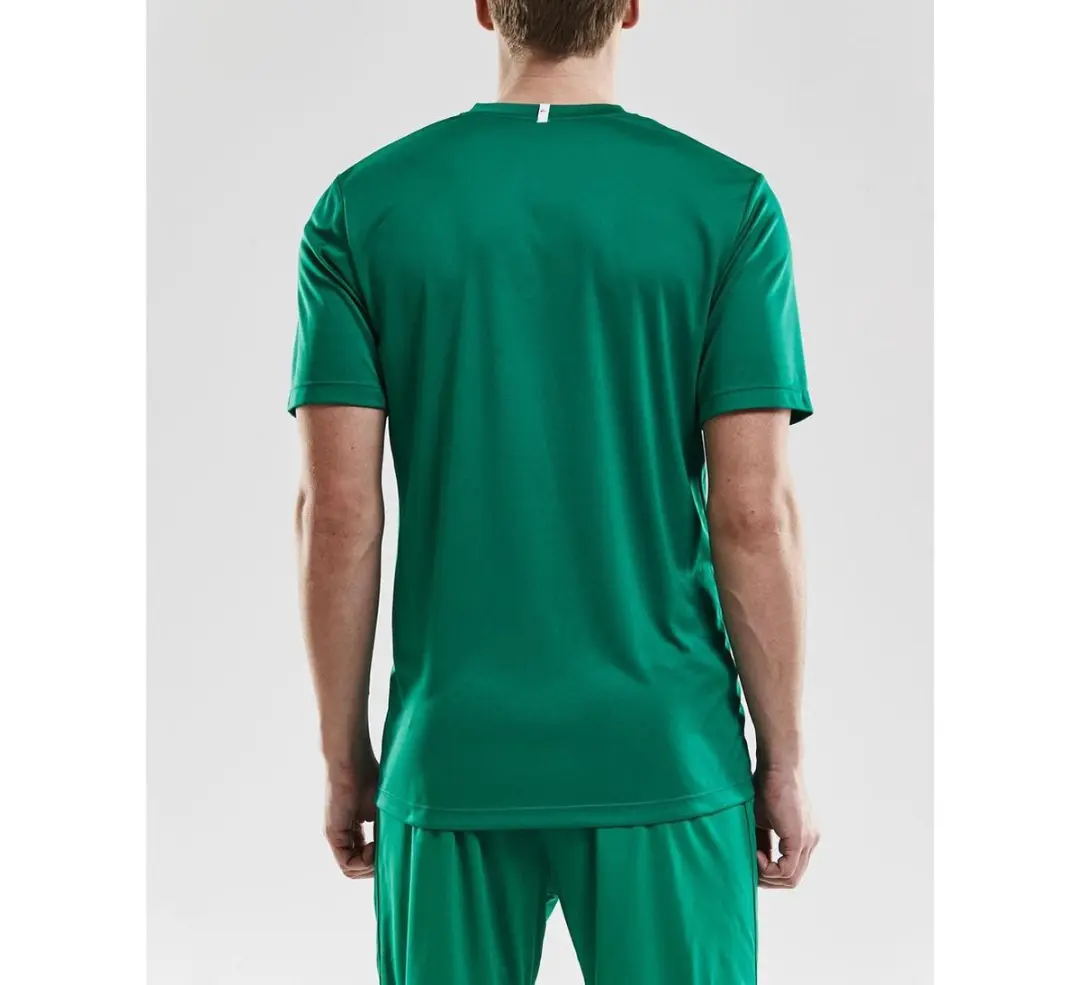 Craft Squad Solid Shirt Heren - S - Groen/Wit