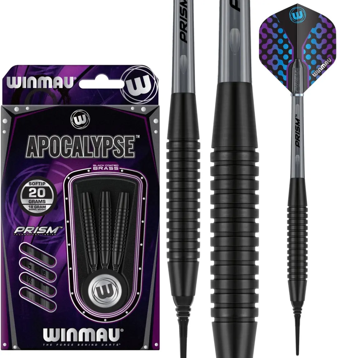 Winmau Apocalypse 2 Brass Soft Tip Darts