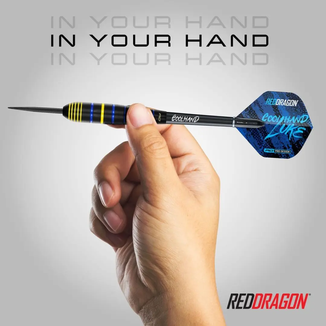 Red Dragon Luke Humphries Coolhand Luke Dartpijlen RDD2702-DS - 3 Stuks