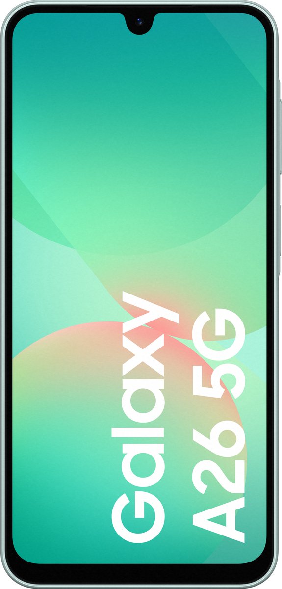 Samsung Galaxy A26 5G - 256GB - Mint + 1 jaar extra garantie