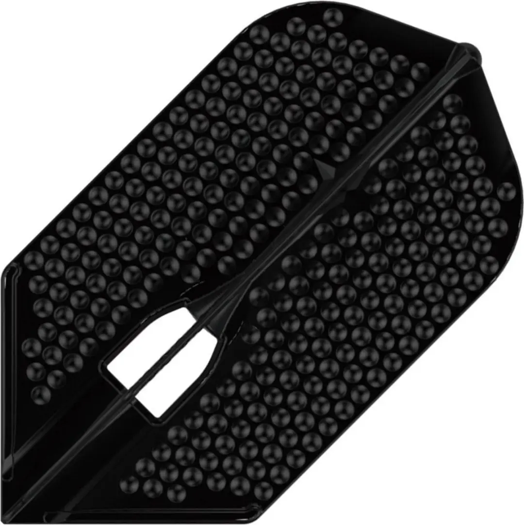 L-Style Champagne L6D Dimple Black Dart Flights FP4601 - 3 Stuks