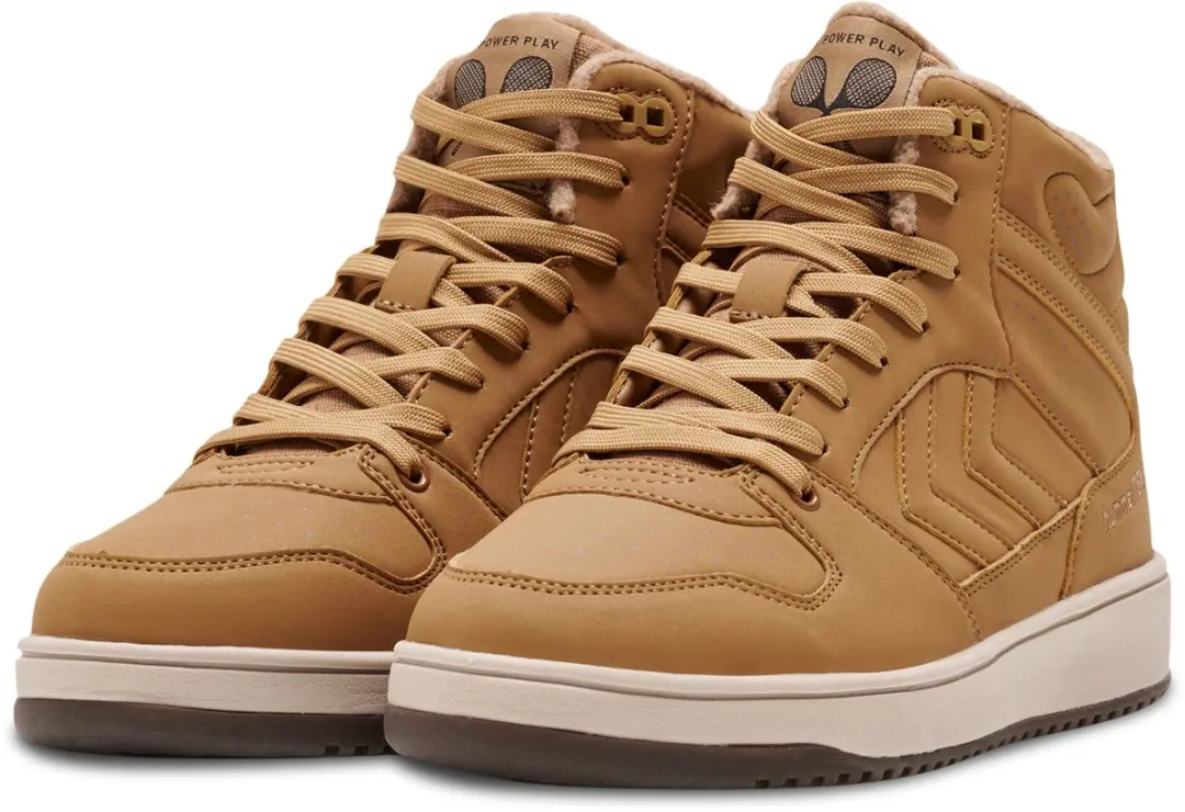 Hummel Sneaker St. Power Play Mid Tex 216061 - 37 - Bruin - afbeelding 6 van 6