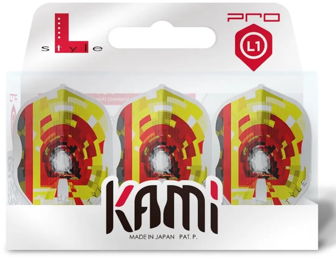 L-Style L1 Kami Kai Gotthardt White Dart Flights - 3 Stuks