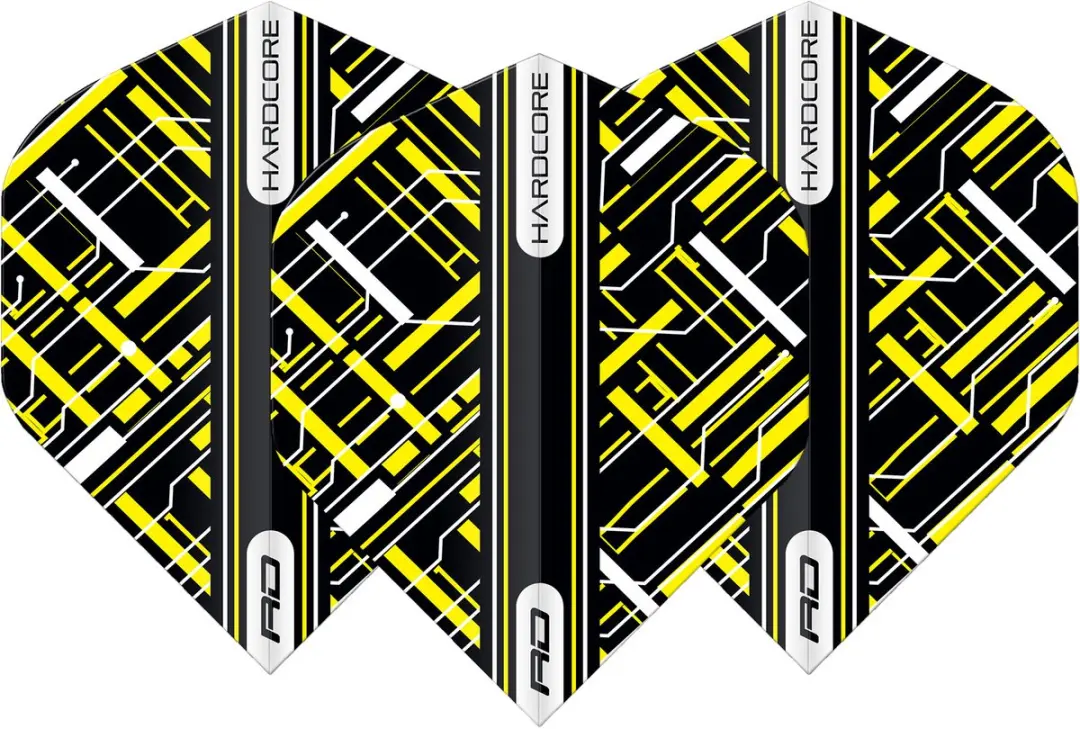 Red Dragon Hardcore Radical Dart Flights TF6923