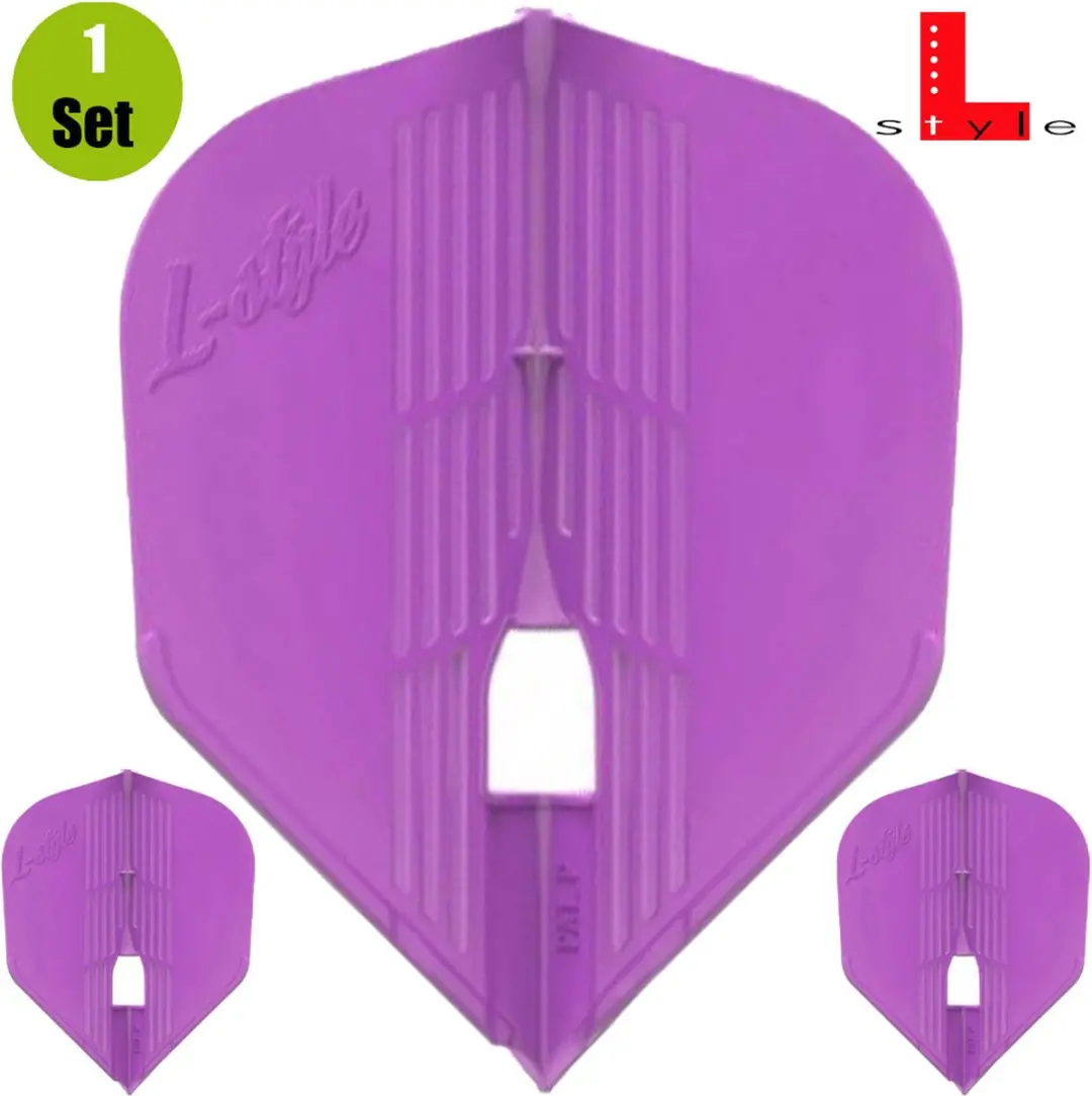 L-Style Champagne Flight Kami L3 Shape Paars FP5307