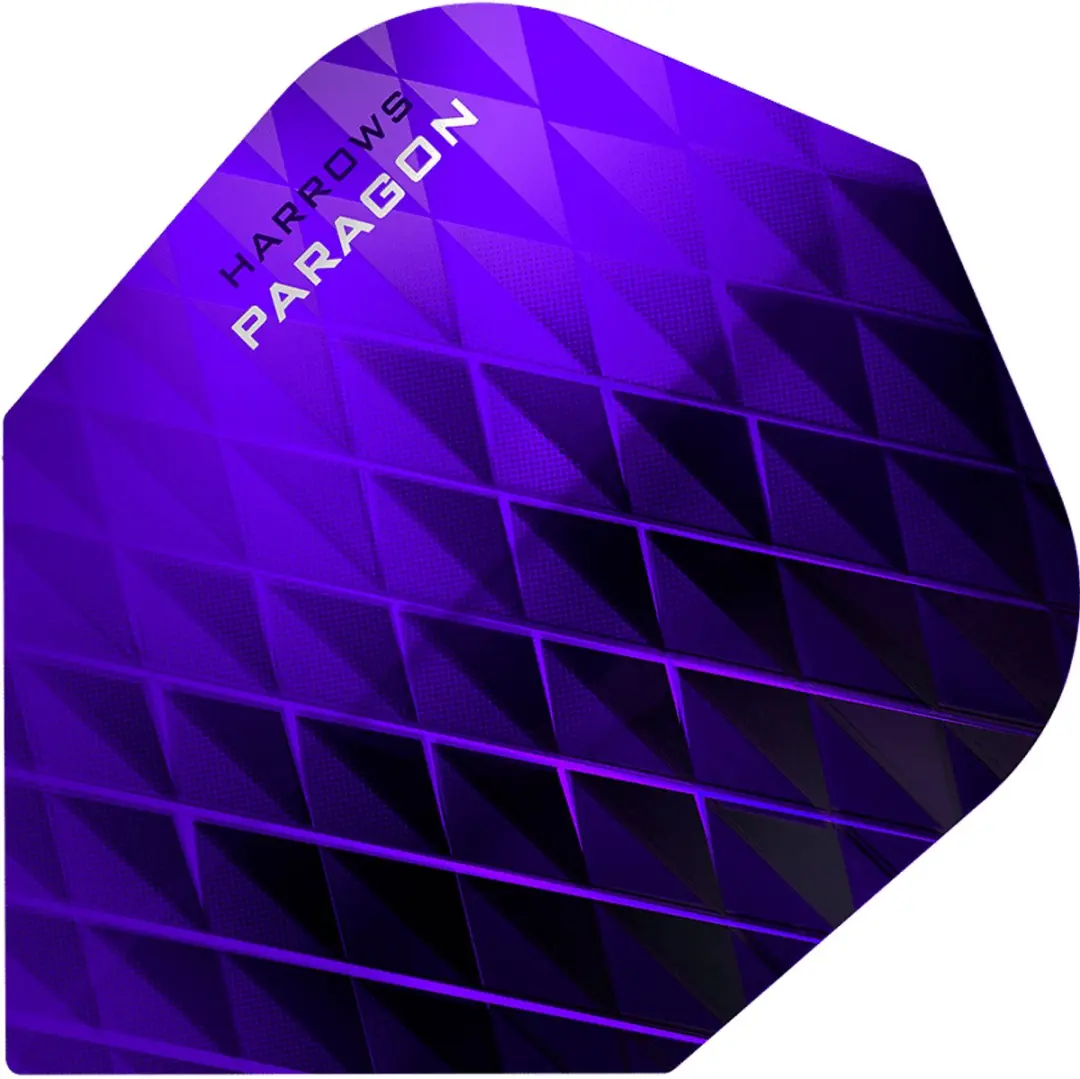 Harrows Paragon Purple Dart Flights HF7603