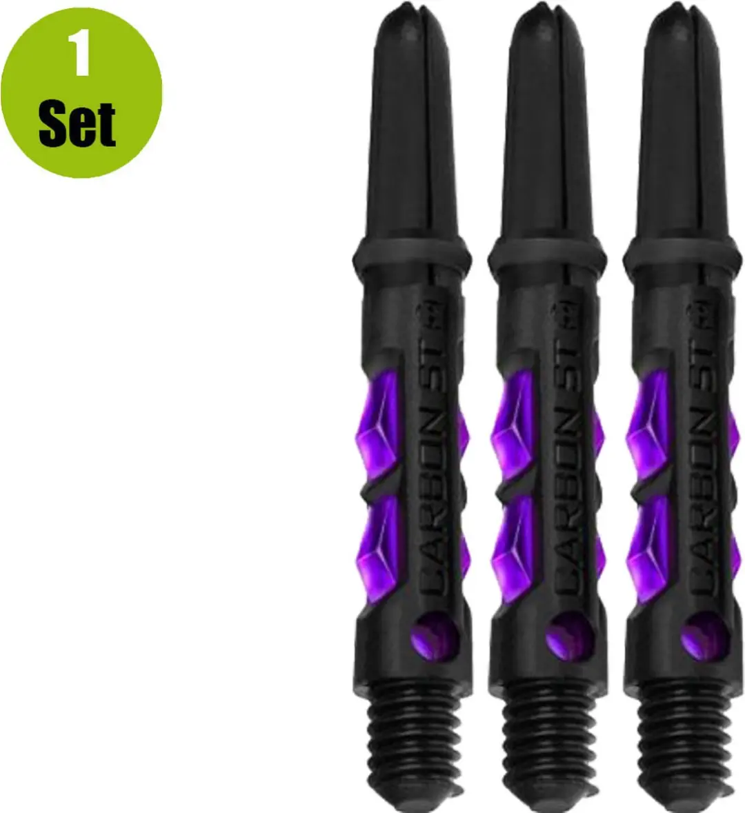 Harrows Carbon ST SH2038 Dart Shafts - 3 Stuks - Zwart