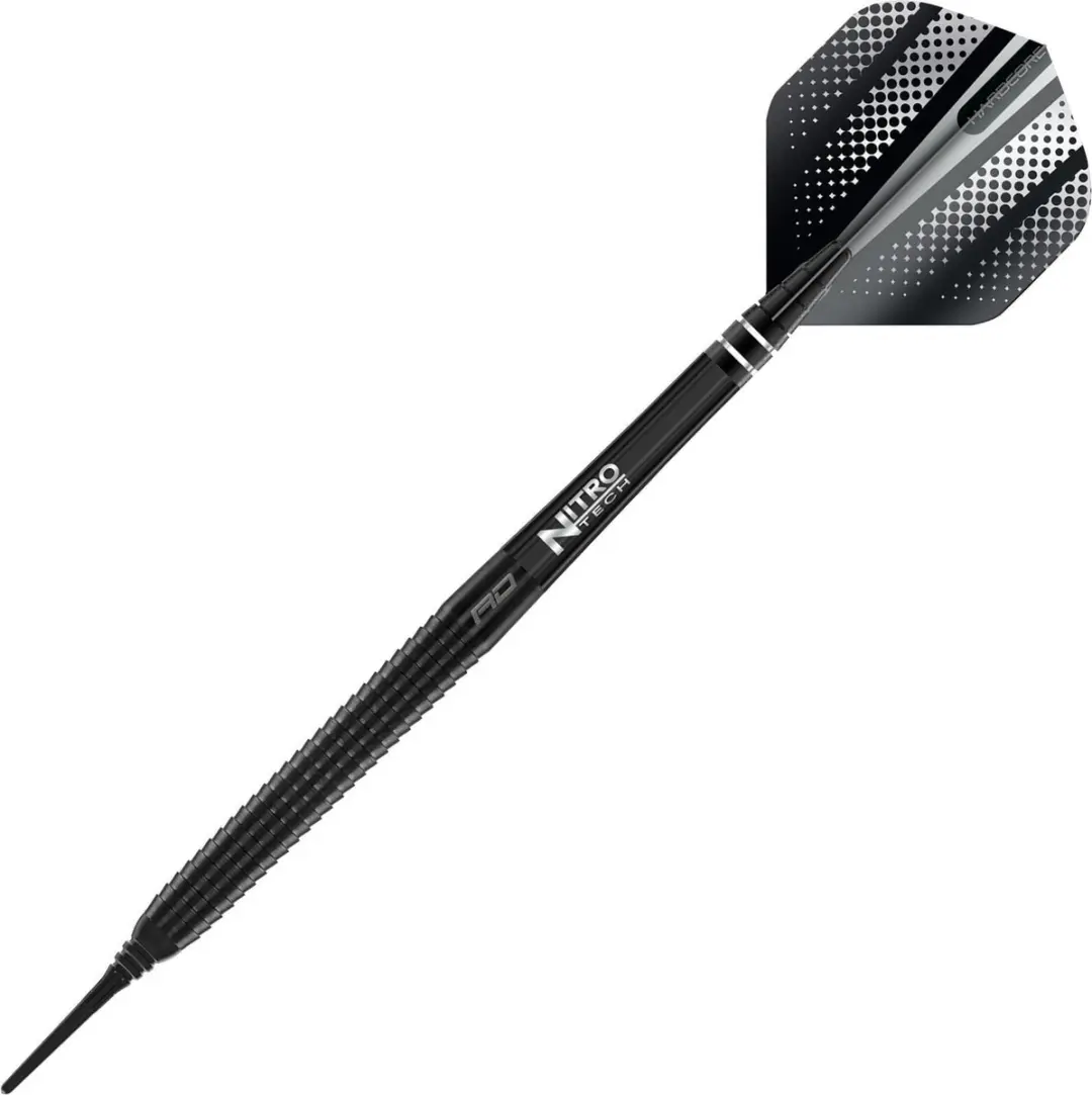 Red Dragon Razor Edge Black 85% Soft Tip Darts - 3 Stuks