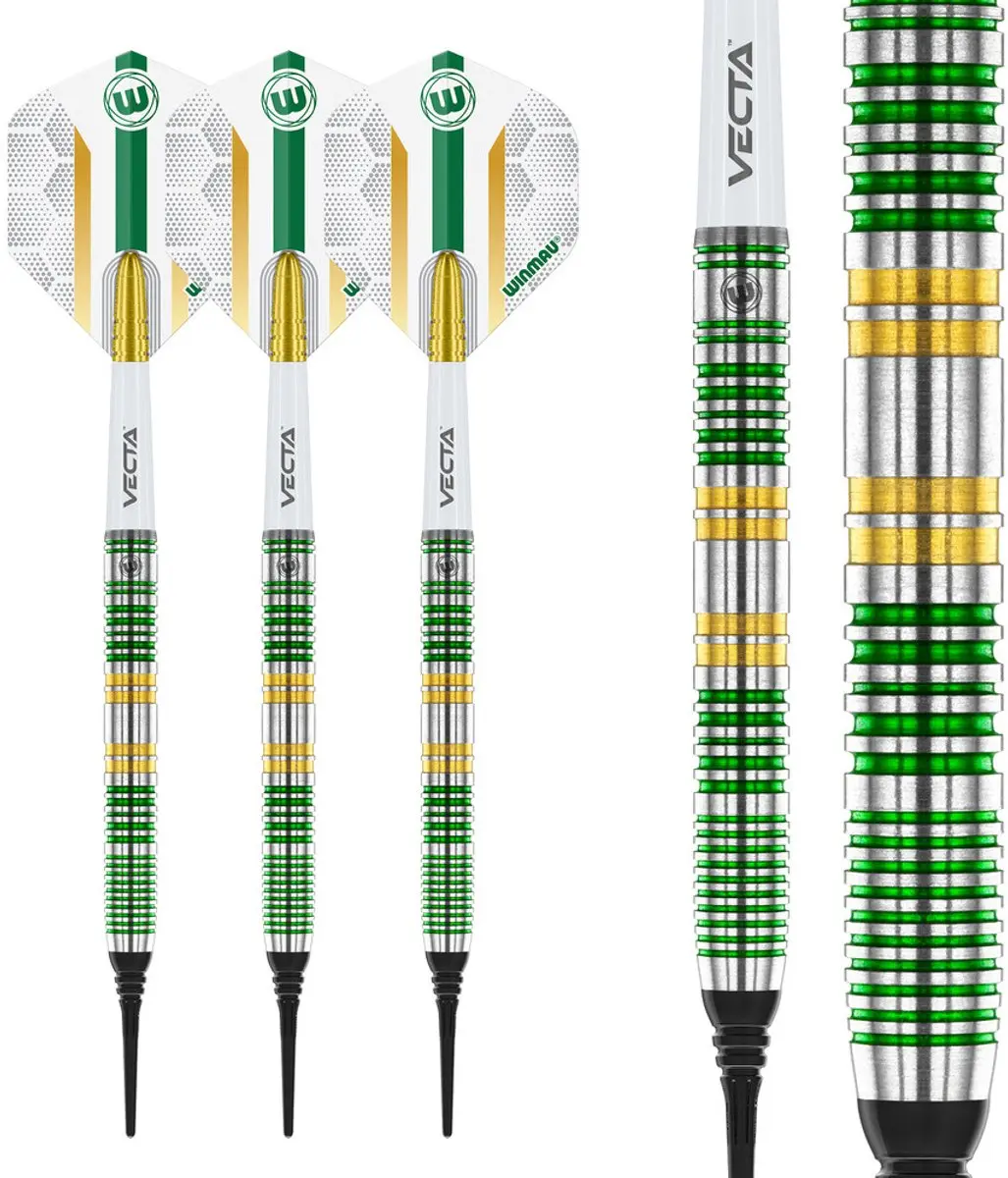 Winmau Xenon 90% Soft Tip Darts - 3 Stuks