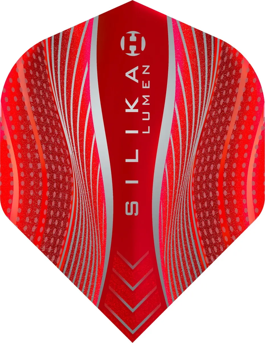 Harrows Silika Lumen NO2 Red Dart Flights HF5123