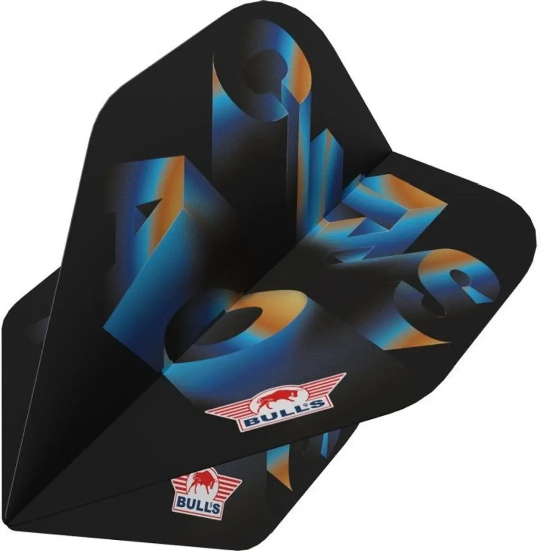 Bull's Chaos Blue NO2 Dartvleugels - 3 Stuks - afbeelding 2 van 2