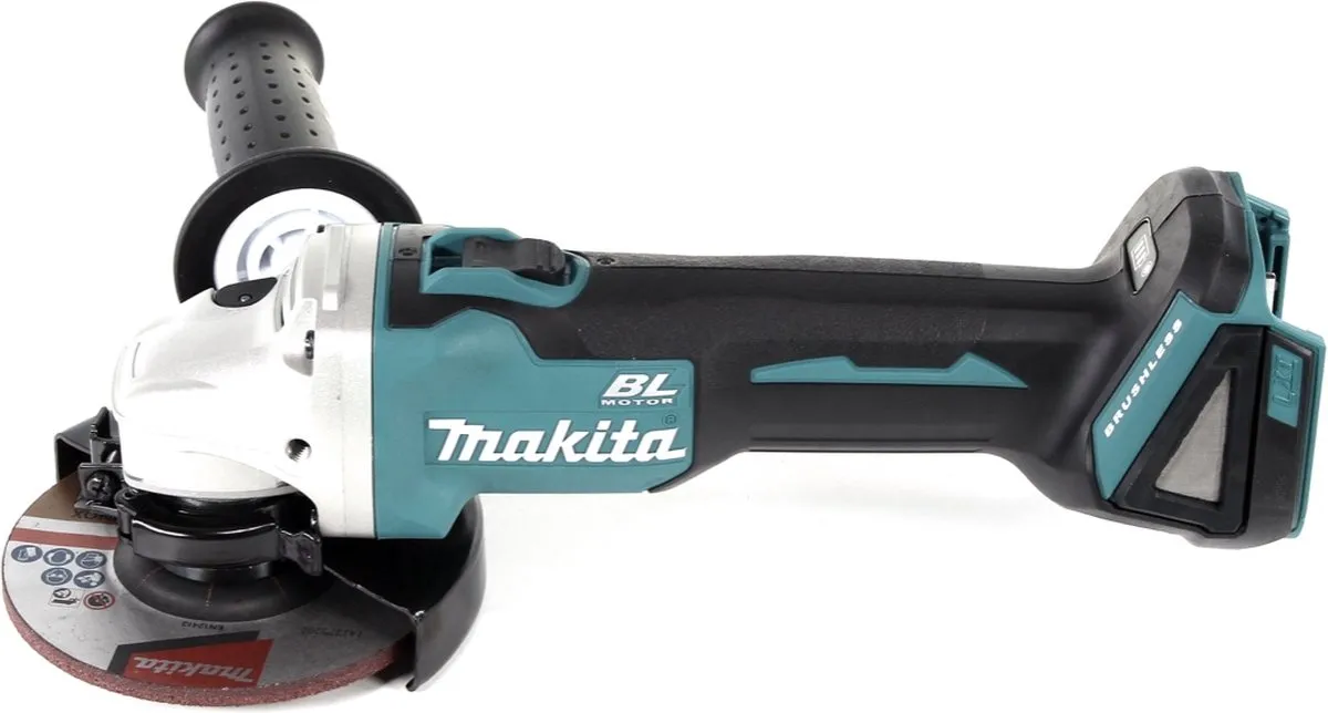 Makita DGA504RT3J Accu Haakse Slijper 18V - 3x 5.0Ah + Lader + Makpac