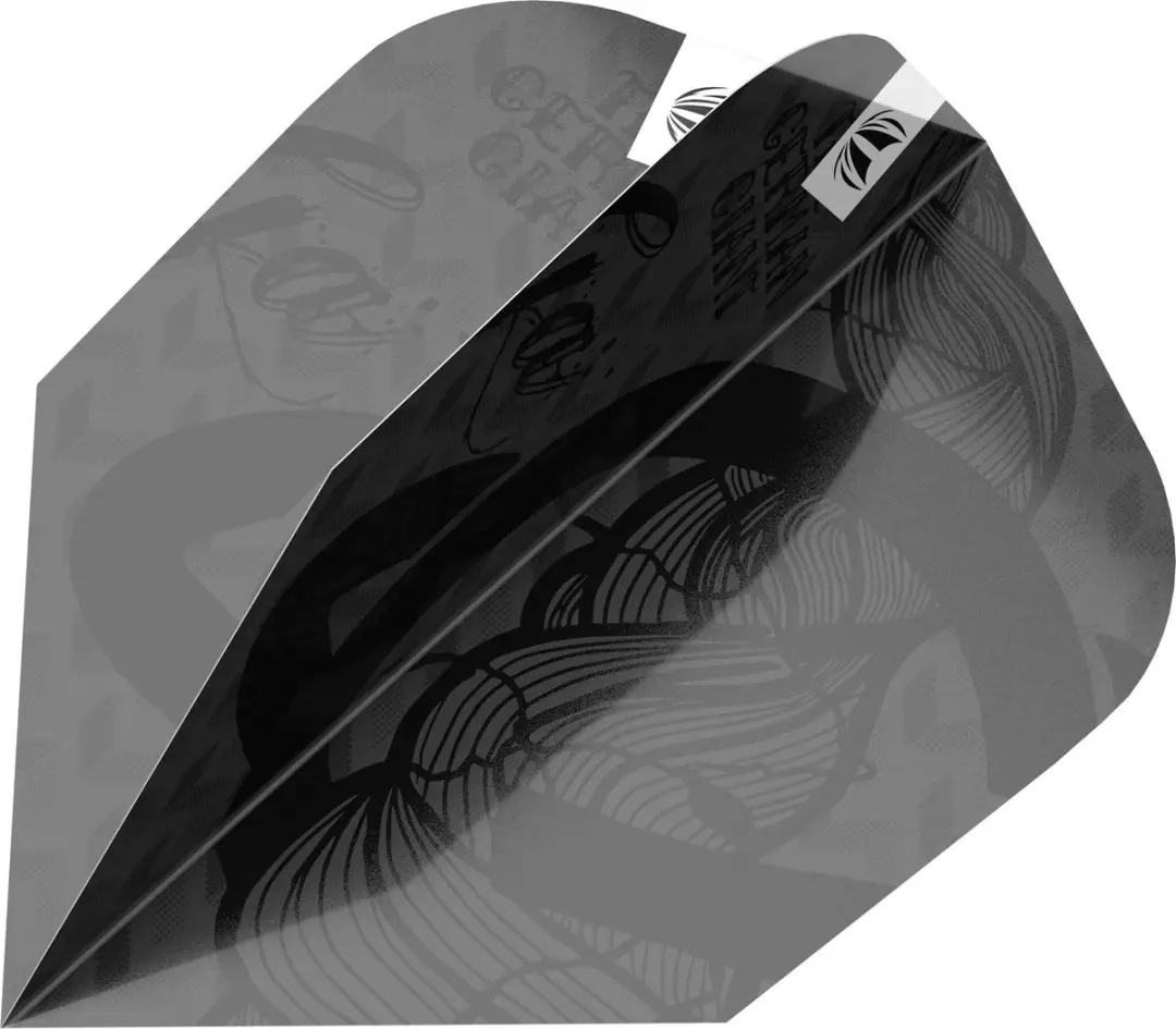 Target Gabriel Clemens 337460 Dart Flights - Geel/Wit/Zwart - afbeelding 5 van 6