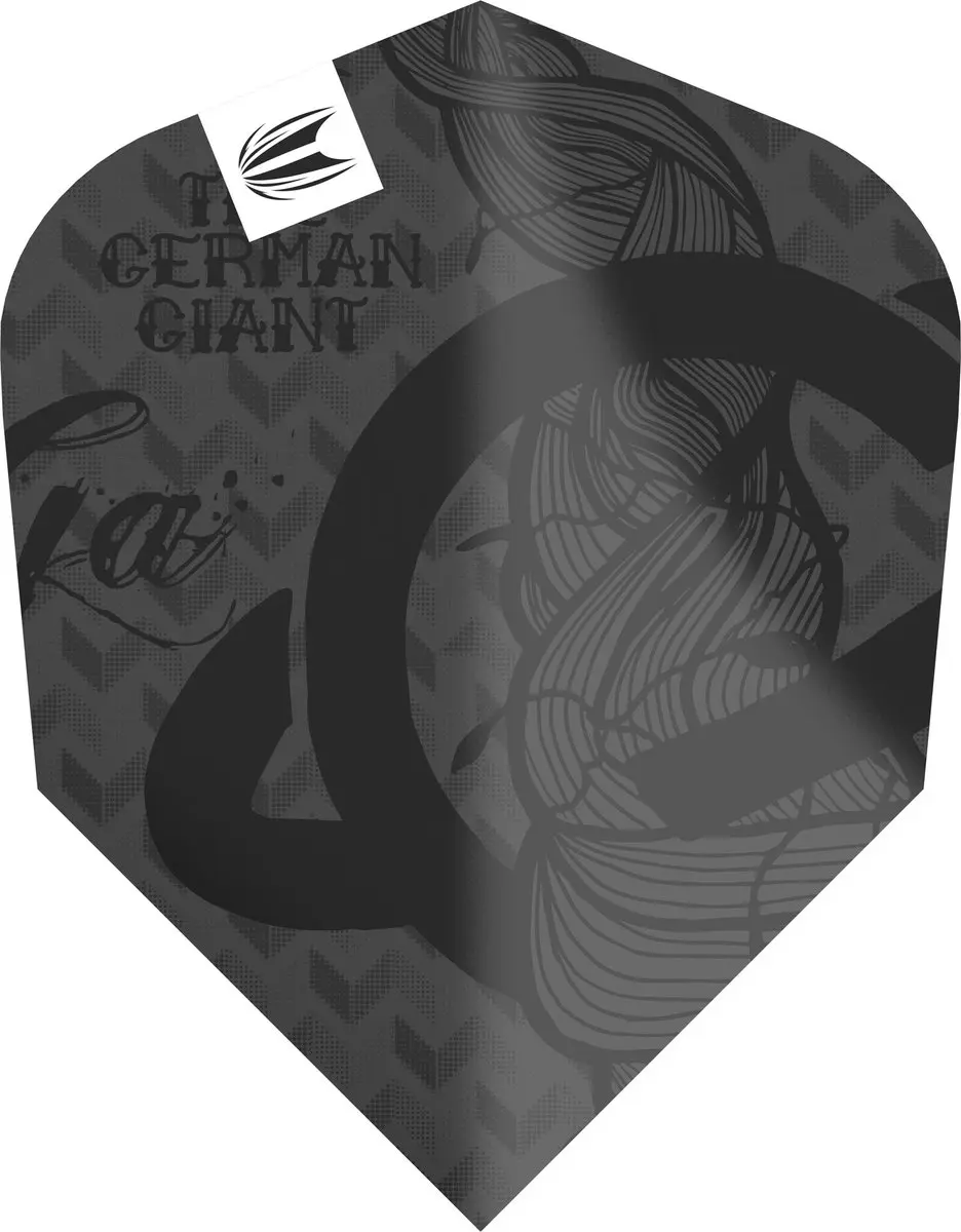 Target Gabriel Clemens 337460 Dart Flights - Geel/Wit/Zwart - afbeelding 6 van 6