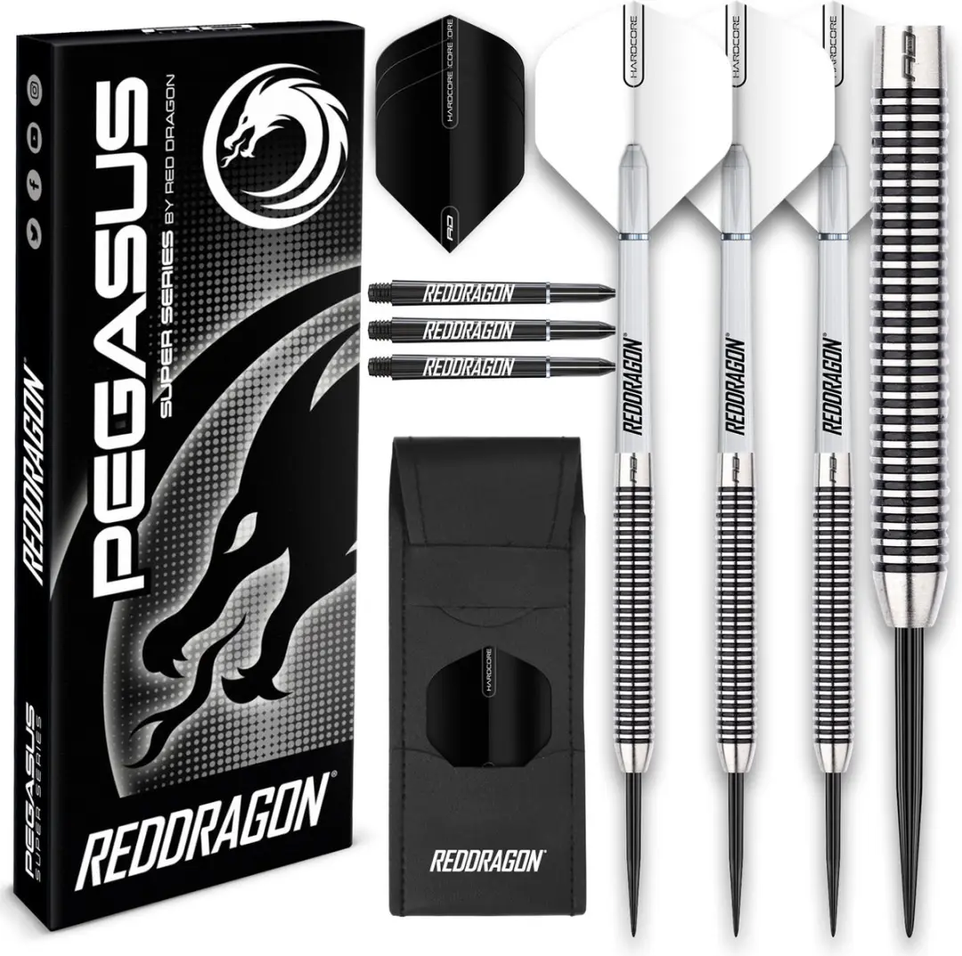 Red Dragon Pegasus Steeltip Tungsten Dartpijlen AM0012B - 21g - 3 Stuks